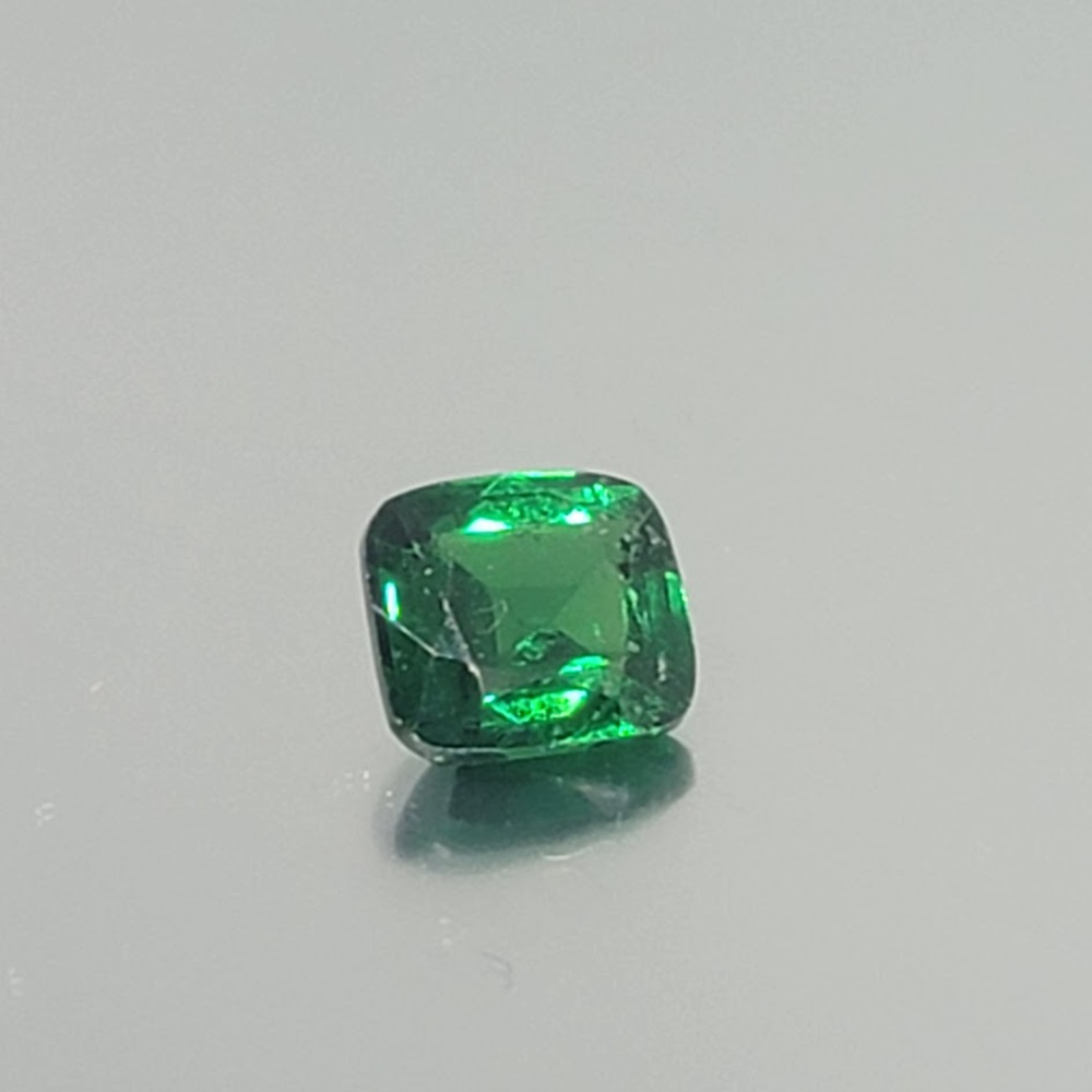 Stunning 1.01 Cushion Cut Tsavorite